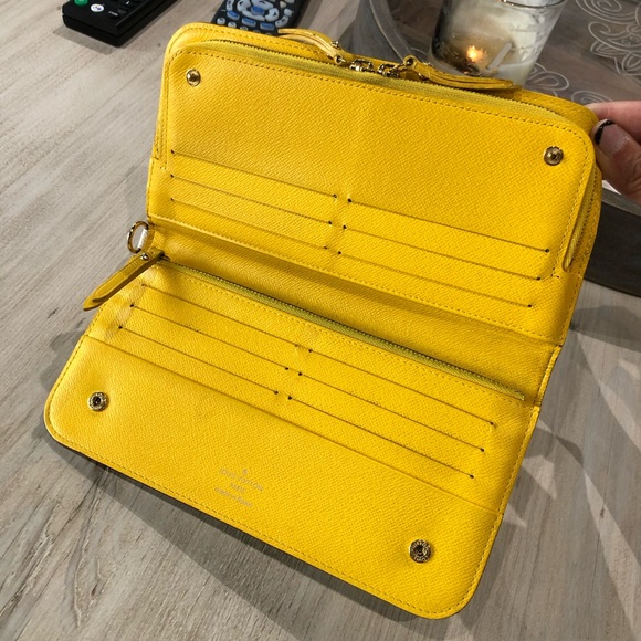 Louis Vuitton Yellow Insolite Wallet - Picture 5 of 10